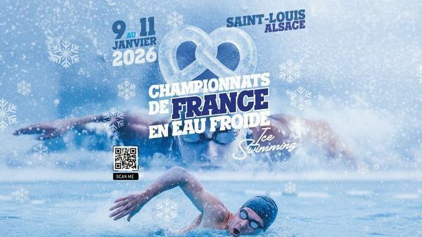 CHAMPIONNATS DE FRANCE EN EAU FROIDE - SAINT LOUIS (HAUT RHIN)