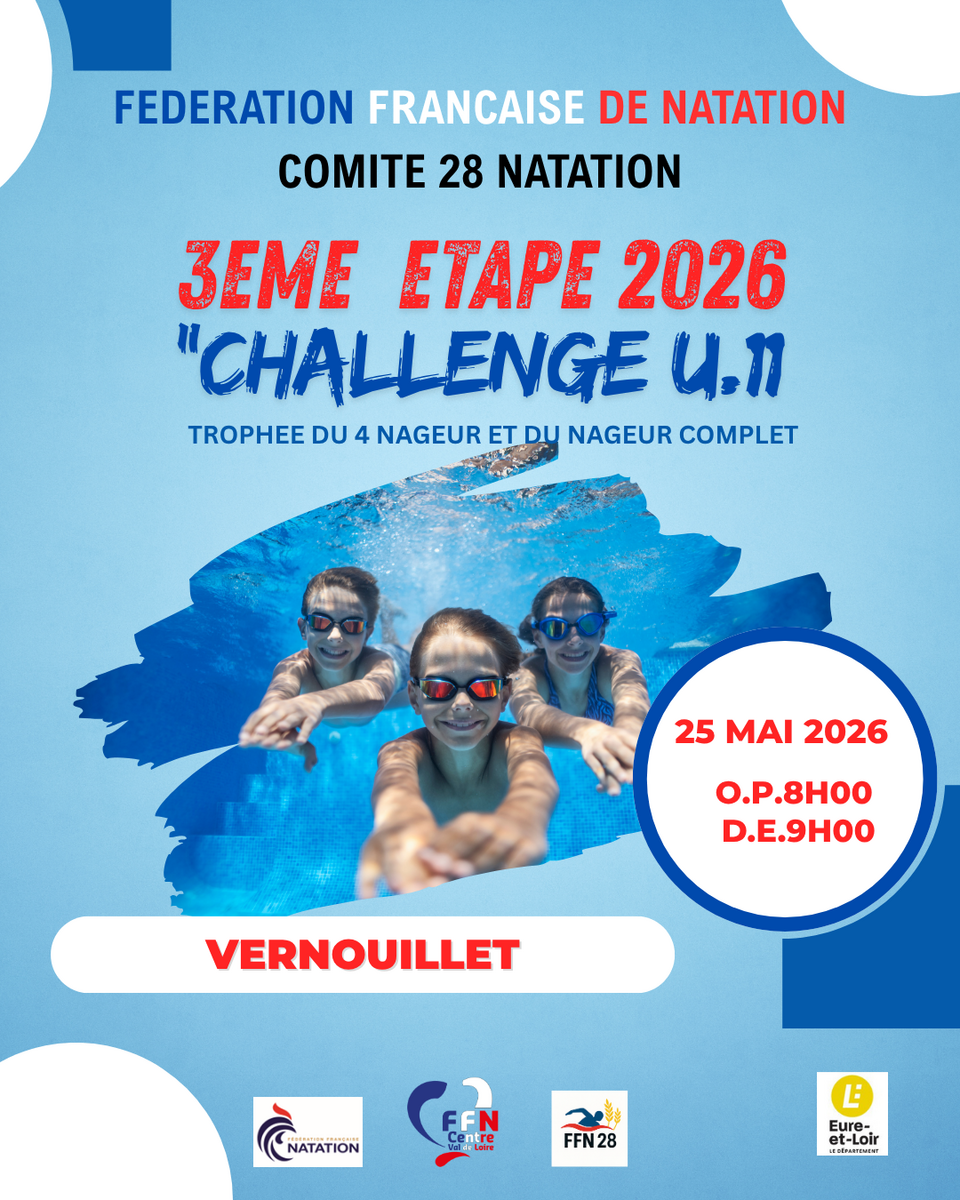 3eme étape - CHALLENGE U.11  - 25 MAI 2026 - VERNOUILLET