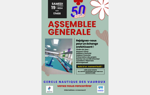  LE 19 OCT 2024 C'EST L'ASSEMBLEE GENERALE