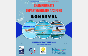 CHAMPIONNATS DEPARTEMENTAUX 1/2 FOND - 6 OCT 24