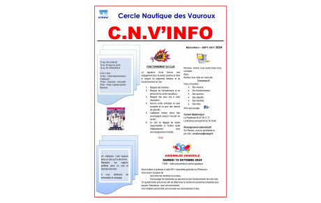 CNV'INFO SEPT OCT 2024