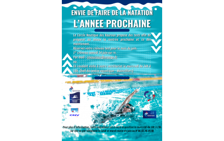 ENVIE DE FAIRE DE LA NATATION